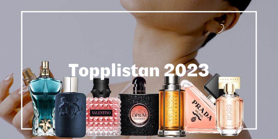 Här är topplistan! Parfymerna ni älskade 2023